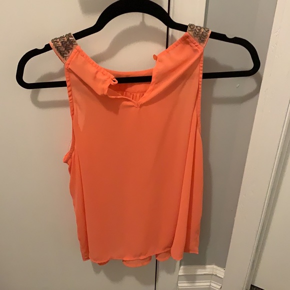 Coral dressy shirt - Picture 2 of 2